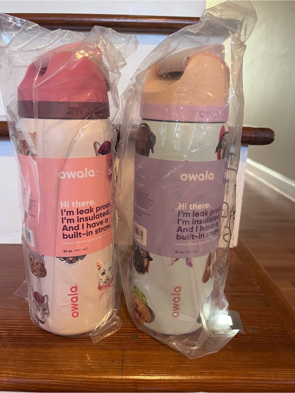 Owala UO Exclusive Dog and Cat Collage
FreeSip 32 oz Water Bottle, NWT set of 2 - Picture 6 of 15